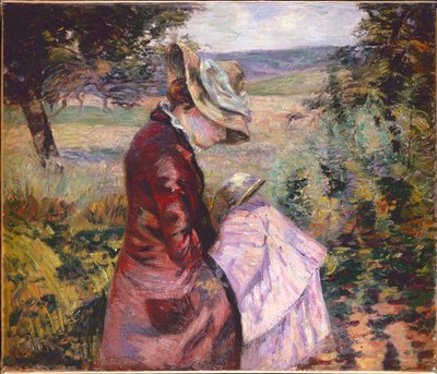 Madame Guillaumin Reading by Jean Baptiste Armand Guillaumin